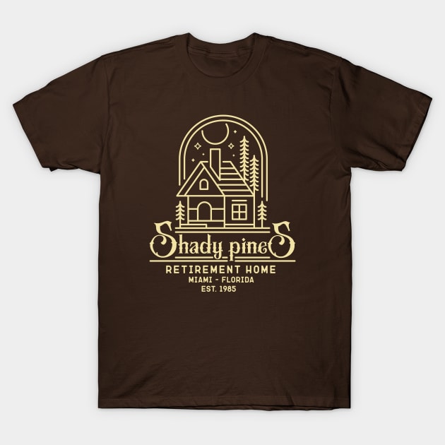 Shady pines retirement home, golden girls T-Shirt by idjie